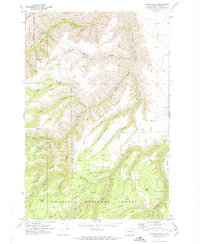 Download a high-resolution, GPS-compatible USGS topo map for Harlow Ridge, WA (1974 edition)