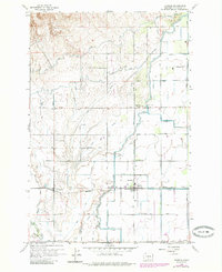 Download a high-resolution, GPS-compatible USGS topo map for Harrah, WA (1985 edition)