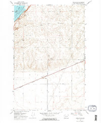 preview thumbnail of historical topo map of Grant County, WA in 1968