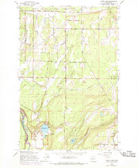 Download a high-resolution, GPS-compatible USGS topo map for Harts Lake, WA (1969 edition)