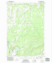 Download a high-resolution, GPS-compatible USGS topo map for Harts Lake, WA (1995 edition)