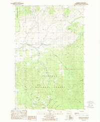 Download a high-resolution, GPS-compatible USGS topo map for Havillah, WA (1988 edition)