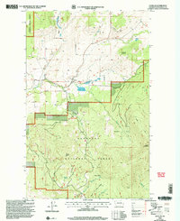 Download a high-resolution, GPS-compatible USGS topo map for Havillah, WA (2004 edition)