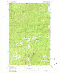 Download a high-resolution, GPS-compatible USGS topo map for Helmer Mtn, WA (1982 edition)