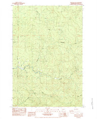 Download a high-resolution, GPS-compatible USGS topo map for Hemlock Pass, WA (1984 edition)