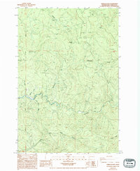 Download a high-resolution, GPS-compatible USGS topo map for Hemlock Pass, WA (1994 edition)