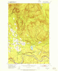 Download a high-resolution, GPS-compatible USGS topo map for Hobart, WA (1955 edition)