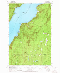 Download a high-resolution, GPS-compatible USGS topo map for Holly, WA (1967 edition)