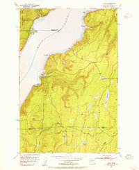 Download a high-resolution, GPS-compatible USGS topo map for Holly, WA (1955 edition)