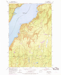 Download a high-resolution, GPS-compatible USGS topo map for Holly, WA (1969 edition)