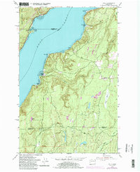preview thumbnail of historical topo map of Kitsap County, WA in 1953