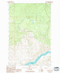 Download a high-resolution, GPS-compatible USGS topo map for Hopkins Canyon, WA (1994 edition)