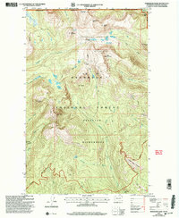 Download a high-resolution, GPS-compatible USGS topo map for Horseshoe Basin, WA (2004 edition)