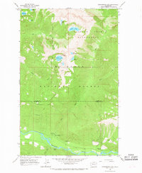 Download a high-resolution, GPS-compatible USGS topo map for Huckleberry Mtn, WA (1968 edition)