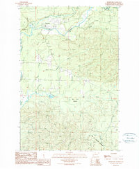 Download a high-resolution, GPS-compatible USGS topo map for Humptulips, WA (1990 edition)
