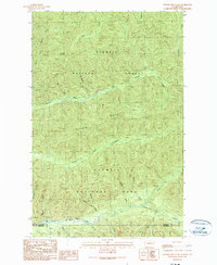 Download a high-resolution, GPS-compatible USGS topo map for Hunger Mountain, WA (1990 edition)
