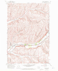 Download a high-resolution, GPS-compatible USGS topo map for Huntsville, WA (1971 edition)
