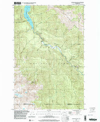 Download a high-resolution, GPS-compatible USGS topo map for Hurricane Hill, WA (2003 edition)