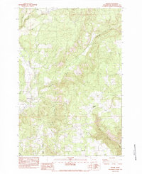Download a high-resolution, GPS-compatible USGS topo map for Husum, WA (1983 edition)