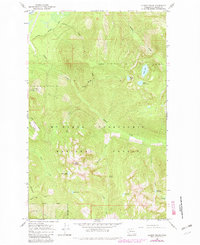 Download a high-resolution, GPS-compatible USGS topo map for Illabot Peaks, WA (1982 edition)