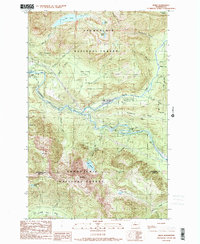 Download a high-resolution, GPS-compatible USGS topo map for Index, WA (1989 edition)