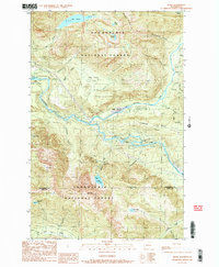 Download a high-resolution, GPS-compatible USGS topo map for Index, WA (1989 edition)
