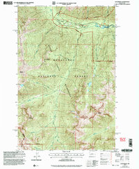 Download a high-resolution, GPS-compatible USGS topo map for Jack Ridge, WA (2006 edition)