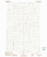 Download a high-resolution, GPS-compatible USGS topo map for Jack Woods Butte, WA (1989 edition)