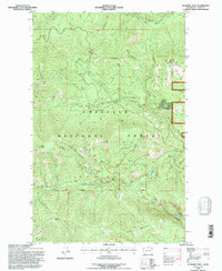 Download a high-resolution, GPS-compatible USGS topo map for Jackknife Mtn, WA (1996 edition)