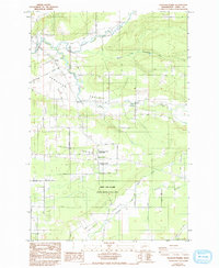 Download a high-resolution, GPS-compatible USGS topo map for Jackson Prairie, WA (1993 edition)