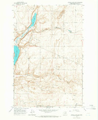 Download a high-resolution, GPS-compatible USGS topo map for Jameson Lake East, WA (1966 edition)
