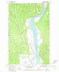 Download a high-resolution, GPS-compatible USGS topo map for Jared, WA (1981 edition)
