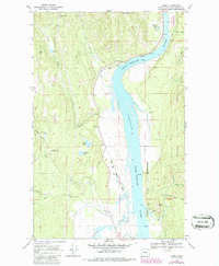 Download a high-resolution, GPS-compatible USGS topo map for Jared, WA (1986 edition)