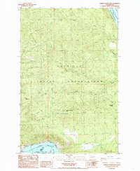 Download a high-resolution, GPS-compatible USGS topo map for Johnny George Mtn, WA (1985 edition)