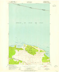 Download a high-resolution, GPS-compatible USGS topo map for Joyce, WA (1955 edition)