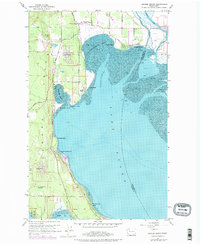 preview thumbnail of historical topo map of Island County, WA in 1956