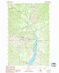 Download a high-resolution, GPS-compatible USGS topo map for Keller, WA (1994 edition)