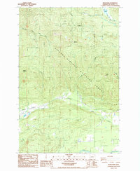 Download a high-resolution, GPS-compatible USGS topo map for Kiona Peak, WA (1987 edition)