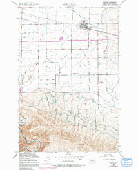 Download a high-resolution, GPS-compatible USGS topo map for Kittitas, WA (1992 edition)