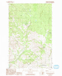 Download a high-resolution, GPS-compatible USGS topo map for Knowlton Knob, WA (1993 edition)