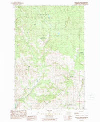 Download a high-resolution, GPS-compatible USGS topo map for Knowlton Knob, WA (1989 edition)