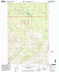 Download a high-resolution, GPS-compatible USGS topo map for Knowlton Knob, WA (2004 edition)