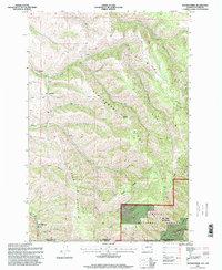 Download a high-resolution, GPS-compatible USGS topo map for Kooskooskie, WA (1998 edition)