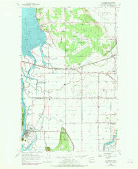 Download a high-resolution, GPS-compatible USGS topo map for La Conner, WA (1969 edition)