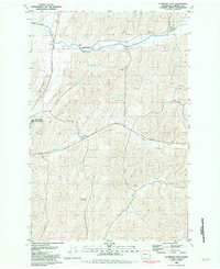 Download a high-resolution, GPS-compatible USGS topo map for La Crosse East, WA (1981 edition)