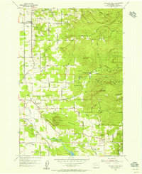 Download a high-resolution, GPS-compatible USGS topo map for Lacamas Creek, WA (1956 edition)