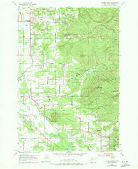 Download a high-resolution, GPS-compatible USGS topo map for Lacamas Creek, WA (1971 edition)