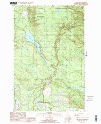 Download a high-resolution, GPS-compatible USGS topo map for Lake Chaplain, WA (1989 edition)