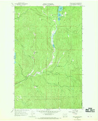 preview thumbnail of historical topo map of Stevens County, WA in 1966