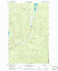 Download a high-resolution, GPS-compatible USGS topo map for Lake Gillette, WA (1986 edition)